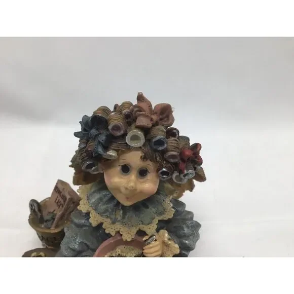 Boyds Bear Wee Folkstone Indulgenia Q Bluit Angel of Denial 6E Figurine 36305 - Picture 5 of 6